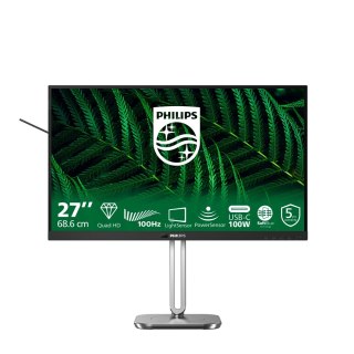 Philips Monitor Philips 27B2G5601/00 27" IPS 16:9 60Hz 4ms 2560x1440 300cd/m2 HDMI:1 Srebro