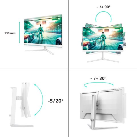 Philips Monitor Philips 68,5cm (27,0") 27M2N3501PA 16:09 2xHDMI+DP VA / gr
