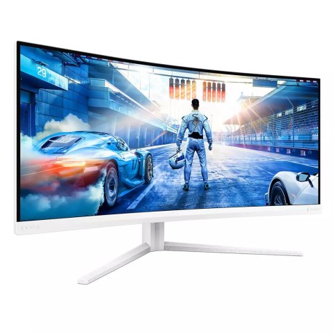 Philips Philips 34M2C5501A/00 monitor komputerowy 86,4 cm (34") 3440 x 1440 px Wide Quad HD LCD Biały