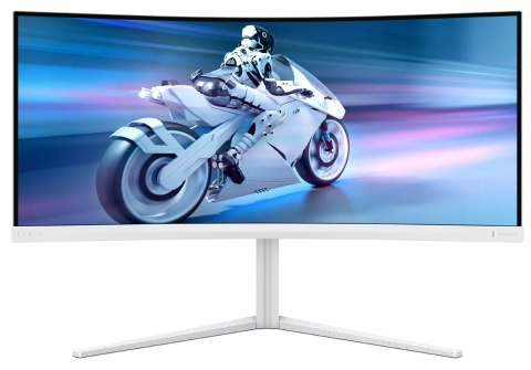 Philips Philips 34M2C5501A/00 monitor komputerowy 86,4 cm (34") 3440 x 1440 px Wide Quad HD LCD Biały