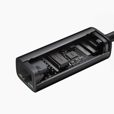 AUKEY CB-A30 aluminiowa karta sieciowa USB-C Gigabit 10/100/1000 Mbps RJ45 | 1 Gb/s | USB 3.0 Typ C | diody LED