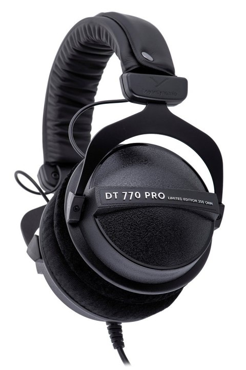 Beyerdynamic Beyerdynamic DT 770 PRO 250 OHM BLACK LIMITED EDITION - Słuchawki studyjne zamknięte