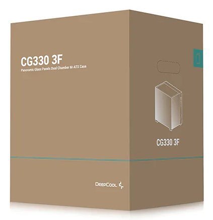 DEEPCOOL DeepCool CG330 3F Tower Czarny