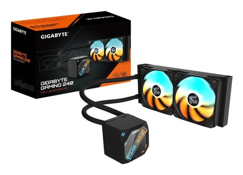 Gigabyte GIGABYTE GAMING 240 Procesor Chłodnica cieczy all-in-one 12 cm Czarny
