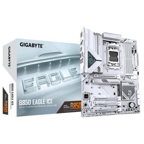 Gigabyte Płyta główna Gigabyte B850 EAGLE ICE (B850, AM5, ATX, DDR5)