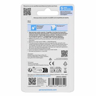 KIOXIA KIOXIA Exceria Plus 128GB microSD G2 UHS I U3 V30 with adapter