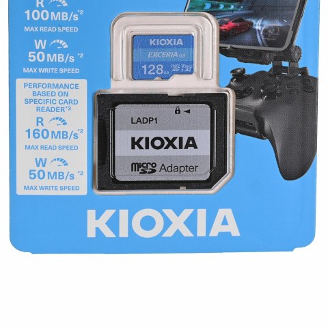 KIOXIA KIOXIA Exceria Plus 128GB microSD G2 UHS I U3 V30 with adapter