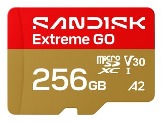 SanDisk Sandisk Extreme Go microSD UHS-I 256GB MicroSD 240MB/s(R) / 160MB/s(W)