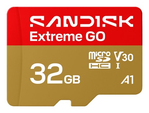 SanDisk Sandisk Extreme Go microSD UHS-I 32GB MicroSD 100MB/s(R) / 60MB/s(W)