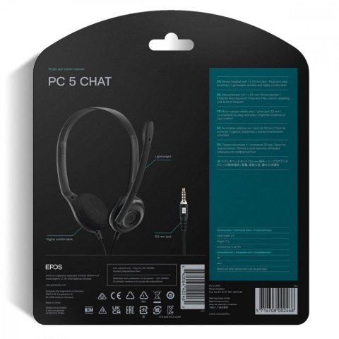 EPOS Słuchawki PC5 CHAT