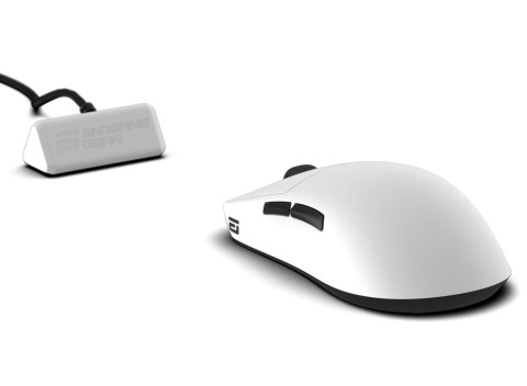 Endgame Gear Mysz Gamingowa Endgame Gear OP1w 4k v2 Bezprzewodowa, 4.000Hz - biała