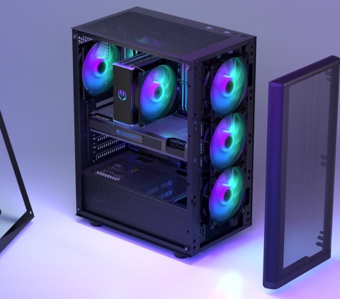 H.I.T KOMPUTER FGAME_RYZEN 7 5700X _32GB_1TB SSD_RTX 5060 TI + WIFI