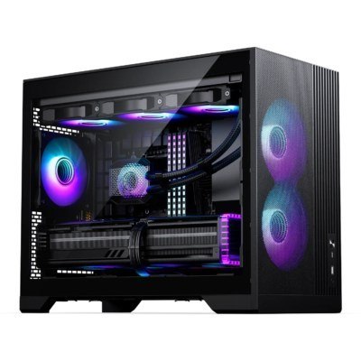 Phanteks Obudowa PC PHANTEKS XT M3, Mini Obudowa, mATX, RGB, Szkło hartowane - w tym 3x wentylatory 120 mm, czarne