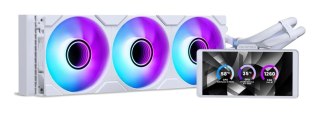 Phanteks PHANTEKS Glacier One 360M25 LCD AiO-Wasserkühlung, 6-Zoll-Display - 360mm, weiß