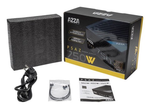 Azza Azza PSAZ-750W moduł zasilaczy 20+4 pin ATX ATX Czarny