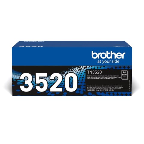 Brother Brother TN-3520 kaseta z tonerem 1 szt. Oryginalny Czarny