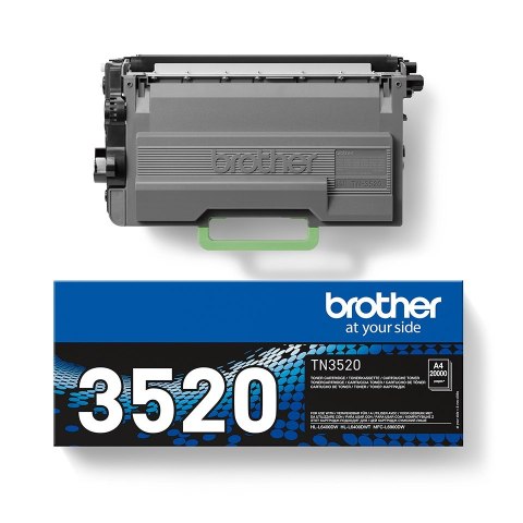 Brother Brother TN-3520 kaseta z tonerem 1 szt. Oryginalny Czarny