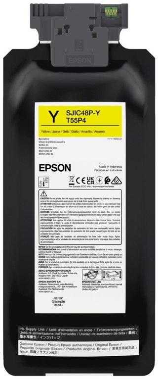 Brother Epson SJIC48P-Y nabój z tuszem 1 szt. Oryginalny Żółty