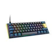 Ducky Ducky One 3 Daybreak Mini klawiatura Gaming USB Niemiecki Czarny, Niebieski, Zielony
