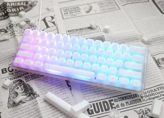 Ducky Ducky One 3 Mini klawiatura Gaming USB Biały
