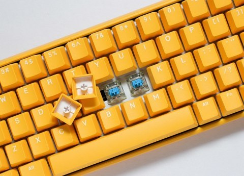 Ducky Ducky One 3 Yellow Mini klawiatura Gaming USB Niemiecki Żółty