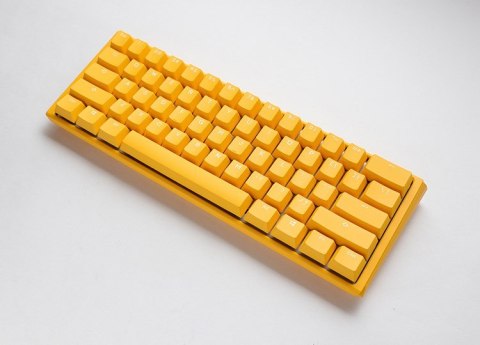 Ducky Ducky One 3 Yellow Mini klawiatura Gaming USB Niemiecki Żółty
