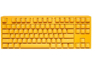 Ducky Ducky One 3 Yellow TKL klawiatura Gaming USB Niemiecki Żółty