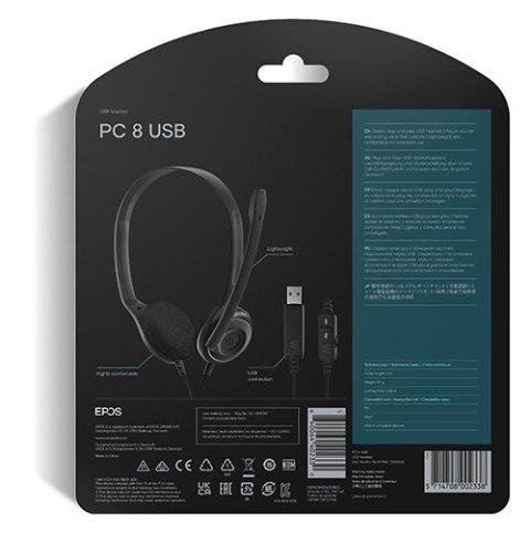 EPOS Słuchawki PC 8 USB