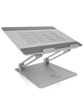 No name Podstawka pod laptopa ICY BOX IB-NH300 Srebrny Aluminium Silikon 43.2 cm (17") 3 kg 15 cm