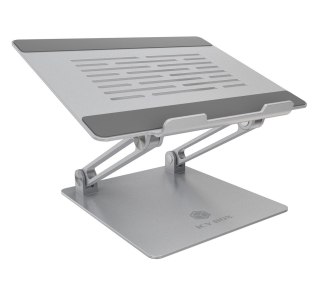 No name Podstawka pod laptopa ICY BOX IB-NH300 Srebrny Aluminium Silikon 43.2 cm (17") 3 kg 15 cm