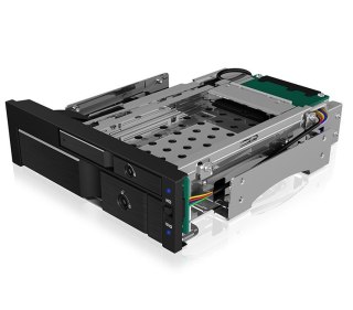 RAIDSONIC ICY BOX IB-173SSK 13,3 cm (5.25") Taca napędu pamięci masowej Czarny