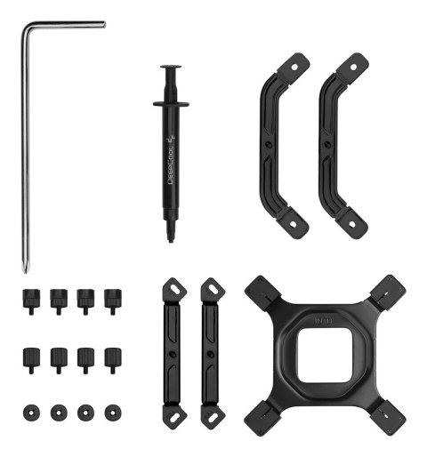 DEEPCOOL DeepCool AK500 G2 Digital NYX Procesor Chłodnica powietrza 12 cm Czarny 1 szt.