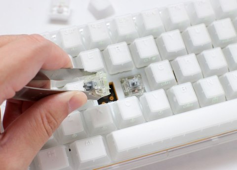 Ducky Ducky One 3 SF klawiatura Gaming USB Biały