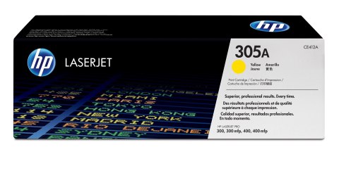 Hewlett-Packard HP 305A kaseta z tonerem 1 szt. Oryginalny Żółty