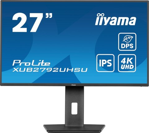 IIYAMA Monitor 27" LED iiyama ProLite XUB2792UHSU-B6 4K Ultra HD Czarny