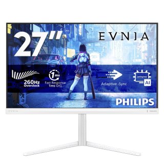 Philips Philips Evnia 5000 27M2N5201P/00 monitor komputerowy 68,6 cm (27") 1920 x 1080 px Full HD LCD Biały