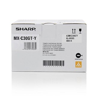 SHARP Sharp MXC30GTY kaseta z tonerem 1 szt. Oryginalny Żółty