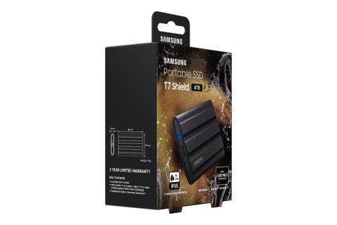 Samsung Dysk SSD Samsung T7 4TB MU-PE4T0S/EU