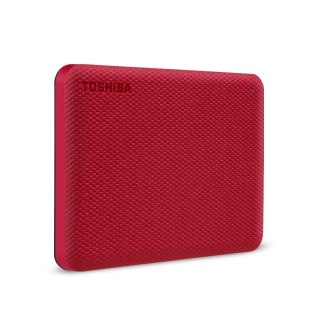 Toshiba Toshiba Canvio Advance zewnętrzny dysk twarde 4 TB 2.5" USB Typu-A 2.0/3.2 Gen 1 (3.1 Gen 1) Czerwony
