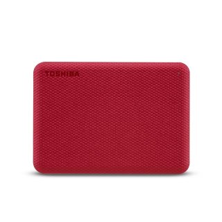 Toshiba Toshiba Canvio Advance zewnętrzny dysk twarde 4 TB 2.5" USB Typu-A 2.0/3.2 Gen 1 (3.1 Gen 1) Czerwony