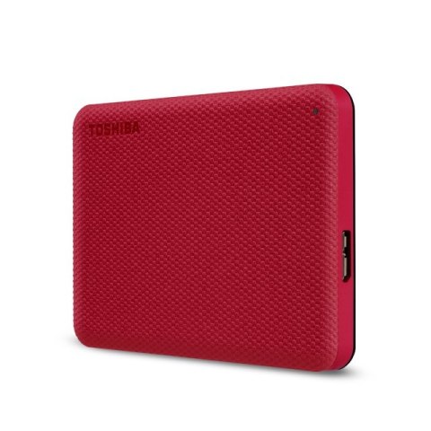 Toshiba Toshiba Canvio Advance zewnętrzny dysk twarde 4 TB 2.5" USB Typu-A 2.0/3.2 Gen 1 (3.1 Gen 1) Czerwony