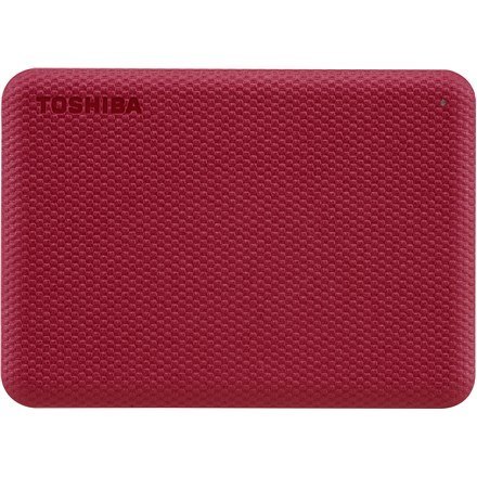 Toshiba Toshiba Canvio Advance zewnętrzny dysk twarde 4 TB 2.5" USB Typu-A 2.0/3.2 Gen 1 (3.1 Gen 1) Czerwony