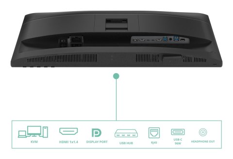 AOC AOC 24P4CV monitor komputerowy 60,5 cm (23.8") 1920 x 1080 px Full HD LED Czarny