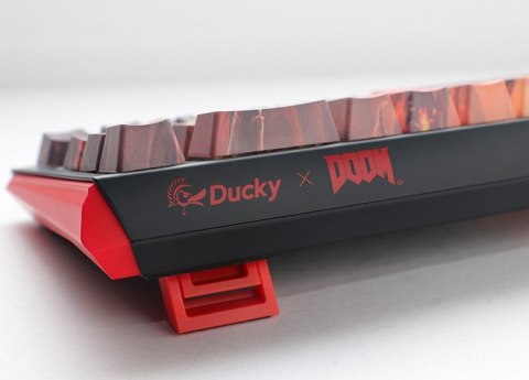 Ducky Ducky One 3 SF Doom limited Edition klawiatura Gaming USB QWERTY Niemiecki Wielobarwny