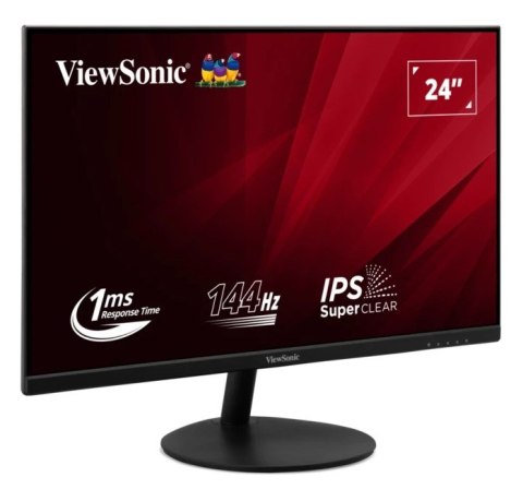 VIEWSONIC Viewsonic VA VA24E2-H monitor komputerowy 60,5 cm (23.8") 1920 x 1080 px Full HD LED Czarny
