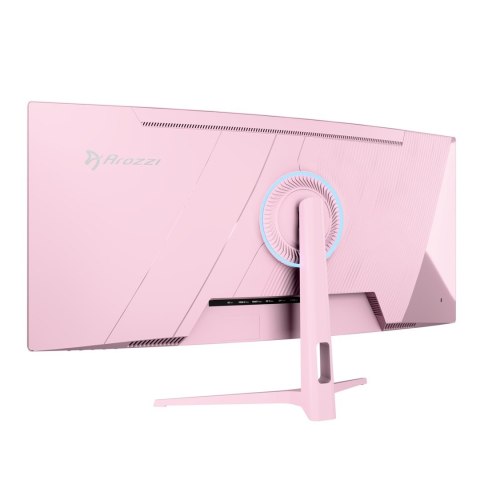 AROZZI Arozzi Nova 34" Curved monitor komputerowy 86,4 cm (34") 3440 x 1440 px 4K Ultra HD LED Różowy