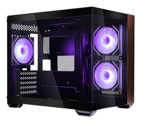 Cooler Master Cooler Master Elite 481 Wood Mini Tower Czarny