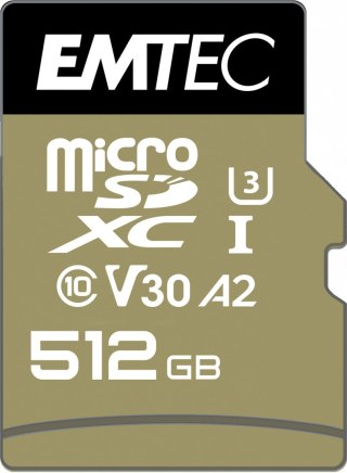EMTEC Emtec ECMSDM512GXC10SP pamięć flash 512 GB MicroSDXC UHS-I Klasa 10