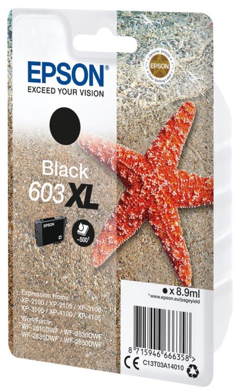 Epson Epson Singlepack Black 603XL Ink