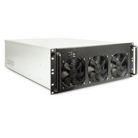 Inter-Tech Inter-Tech 4F28 Rack Czarny, Srebrny